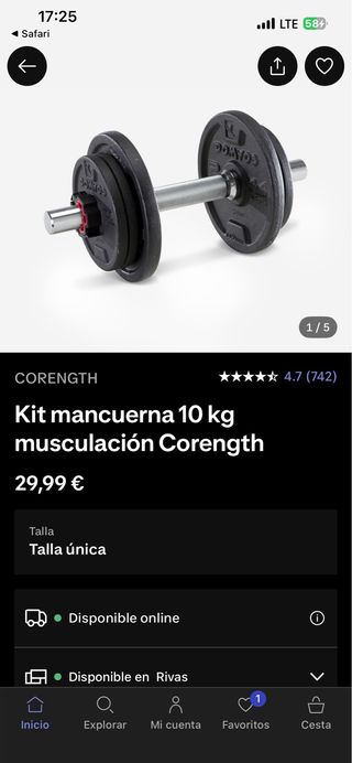 Manubri regolabili con dischi