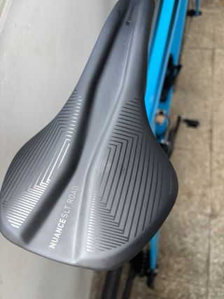 Bicicleta de carretera Canyon azul