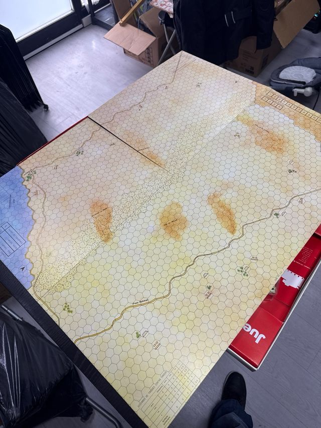 Juego de mesa Rommel y Montgomery