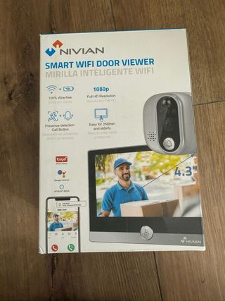 Timbre Inteligente Nivian WiFi 1080p