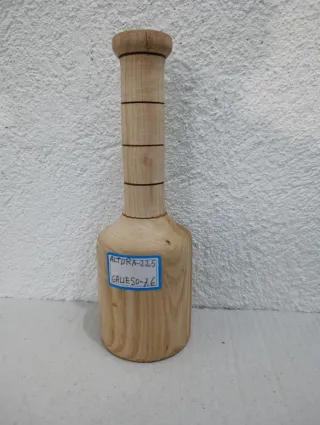 Mazo madera talla