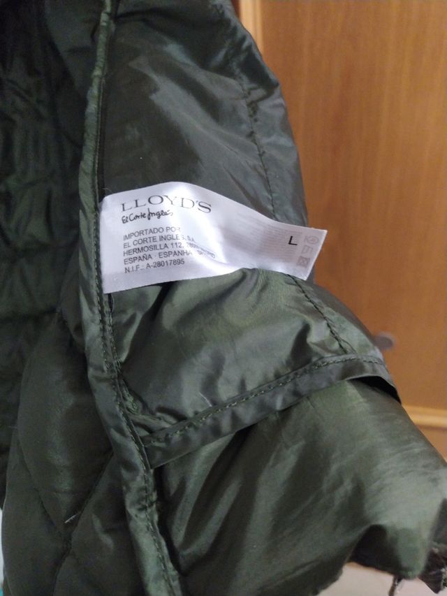 Chaleco mujer Lloyd's verde y marrón