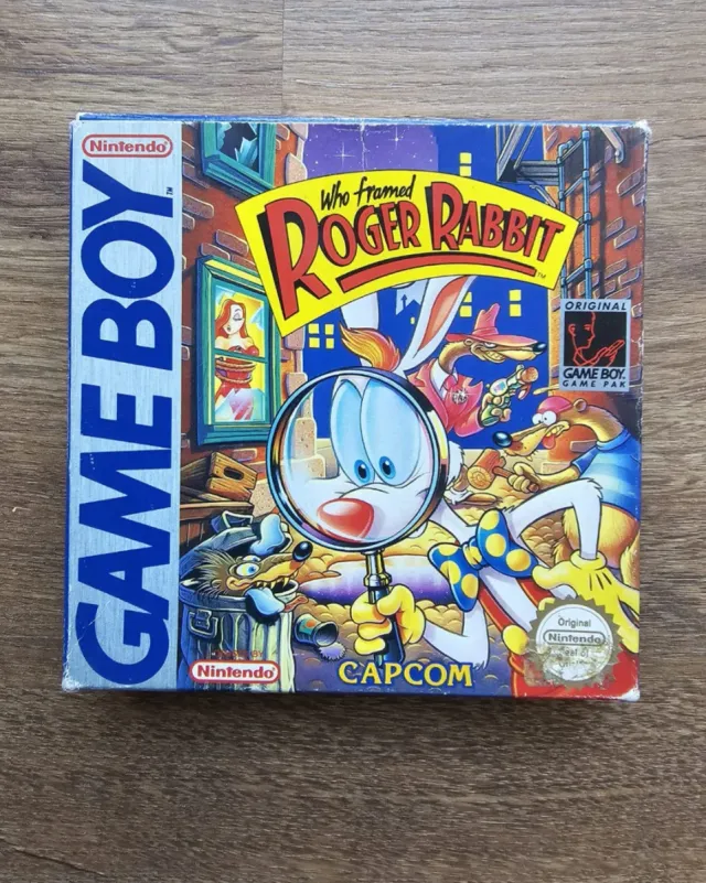 Gioco Game Boy Capcom Chi Ha Incastrato Roger Rabbit