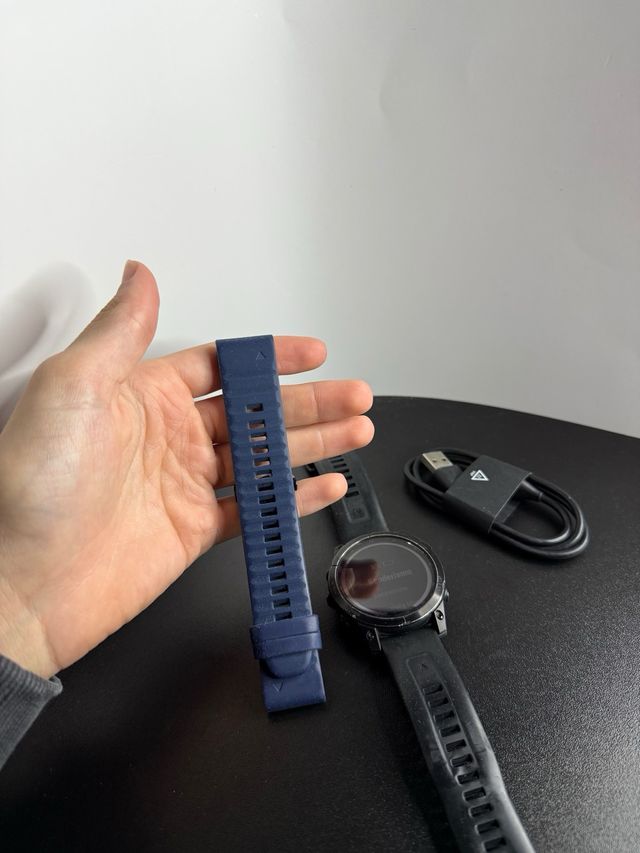 Garmin Fenix 7 Solar Sapphire Negro