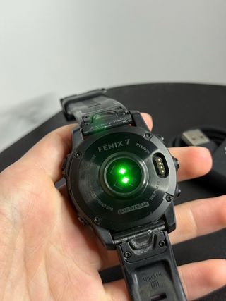 Garmin Fenix 7 Solar Sapphire Negro