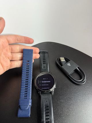Garmin Fenix 7 Solar Sapphire Negro