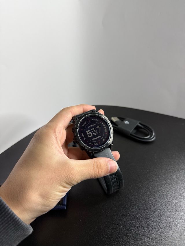Garmin Fenix 7 Solar Sapphire Negro