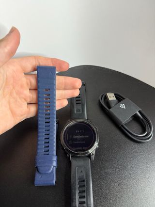 Garmin Fenix 7 Solar Sapphire Negro