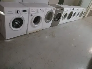 Cocina de gas y lavadora