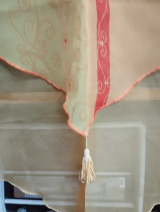 Cortina de ventana estilo indio