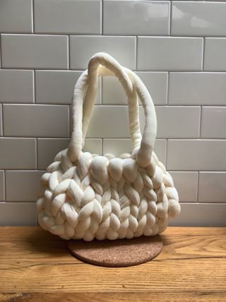 Borsa fatta a mano in cotone