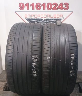 295 40 21 Y MICHELIN RUEDA AL 90% VIDA UTIL