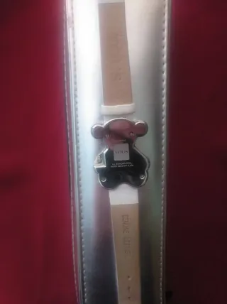 Reloj Tous Oso Blanco y Plateado