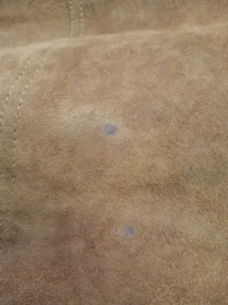 Chaqueta bomber ante hombre piel auténtica