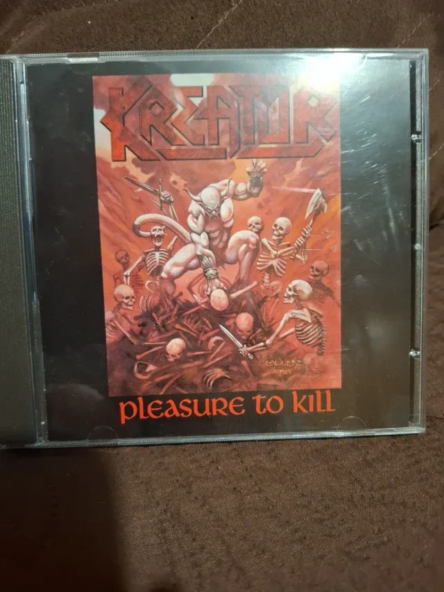 Kreator Pleasure To Kill+flag of hate CD reedicion