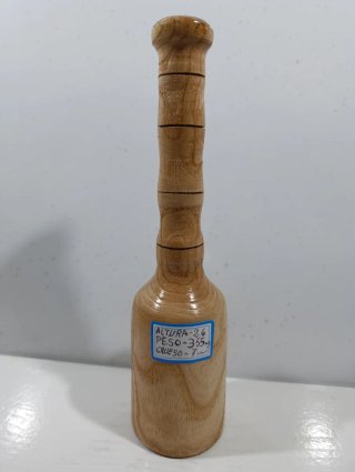 Mazo madera talla