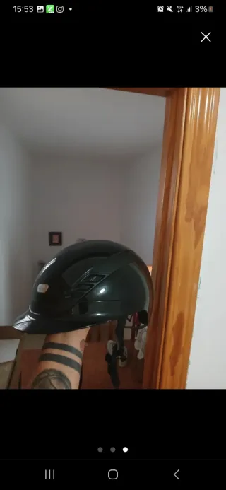 Casco equitación Piker alta gama