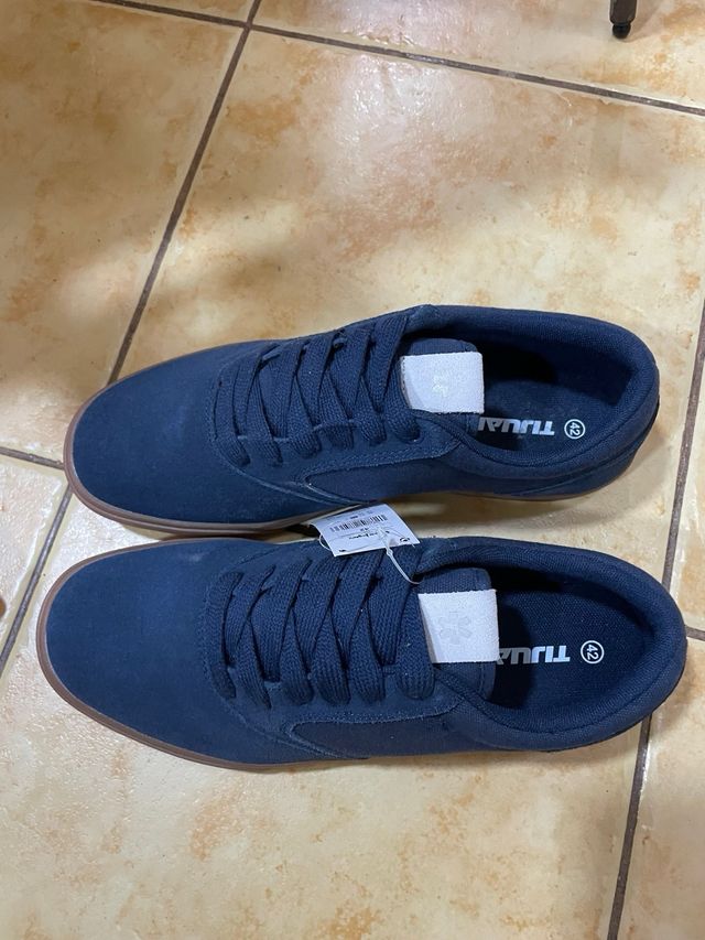 Zapatilla Tijuana Azul/Marrón Talla 42