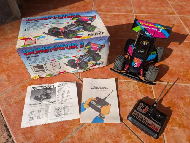 Coche RC Nikko Dominator 2 Vintage Años 90