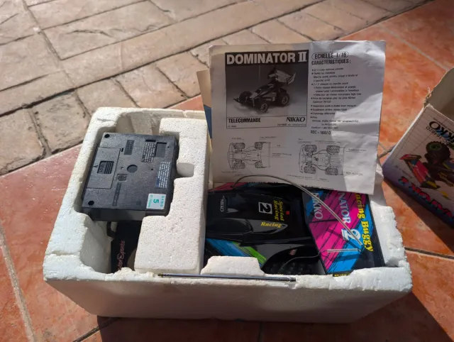 Coche RC Nikko Dominator 2 Vintage Años 90