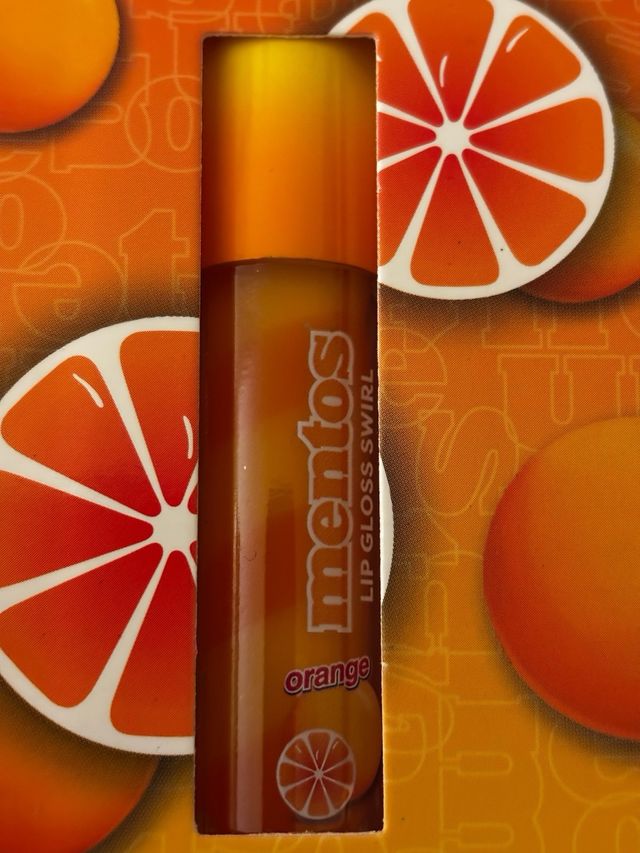 Mentos Arancia Lip Gloss Swirl