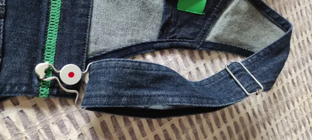 Precioso peto vaquero mujer Benetton Talla 38