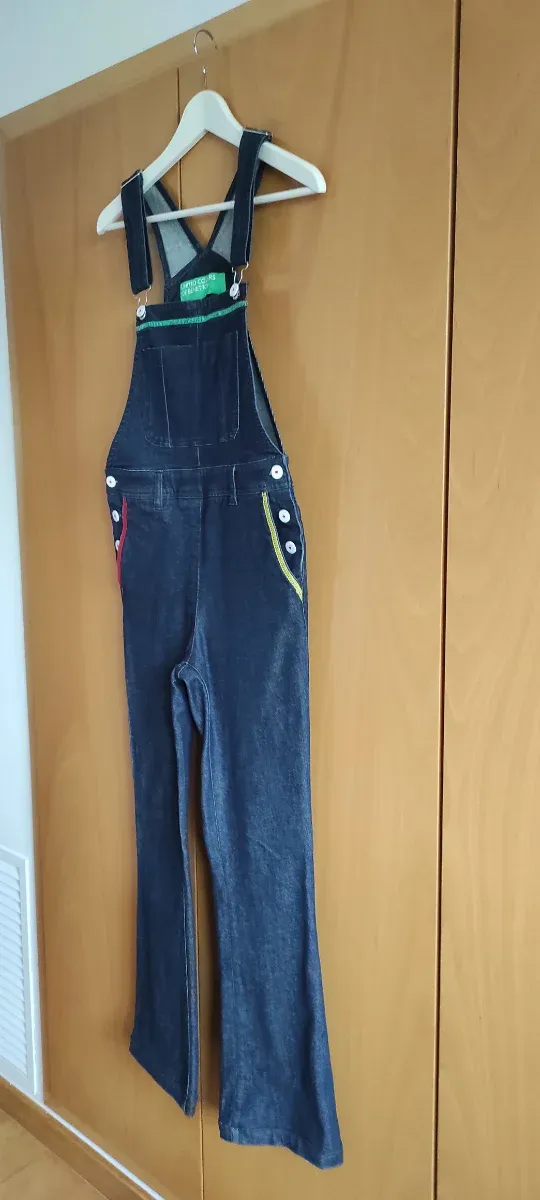 Precioso peto vaquero mujer Benetton Talla 38