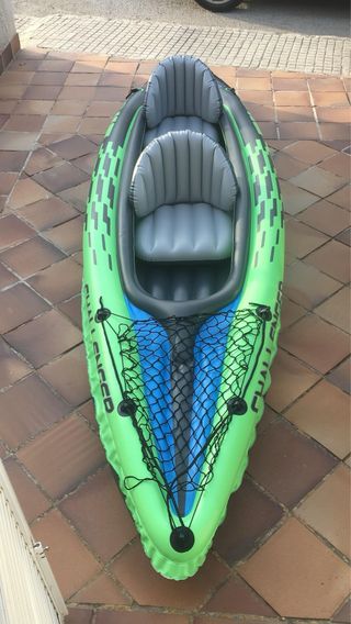 Kayak Hinchable Intex Challenger K1 + remo