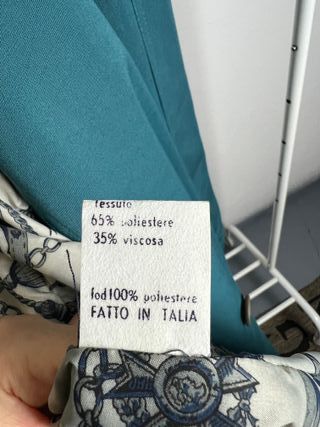 Trench vintage donna azzurro taglia L