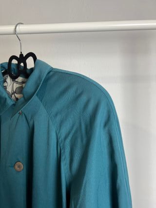 Trench vintage donna azzurro taglia L