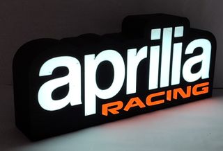 Lámpara LED Logo Aprilia Racing 20% DESCUENTO