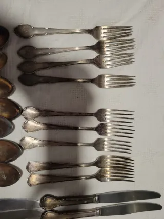 Juego Cubiertos Antiguos 20 Piezas