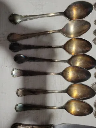 Juego Cubiertos Antiguos 20 Piezas