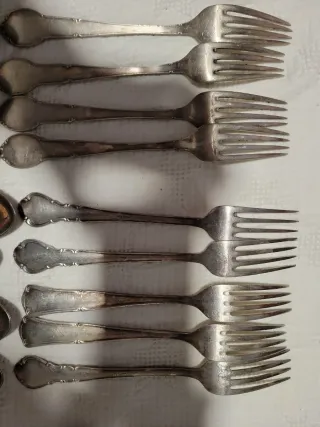 Juego Cubiertos Antiguos 20 Piezas