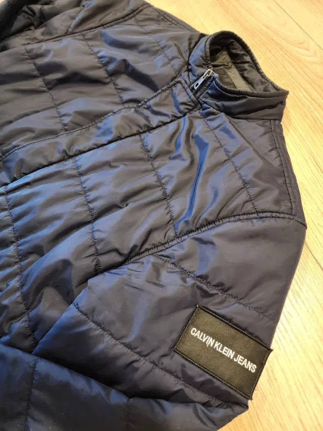 Abrigo Calvin Klein Azul Marino Talla S