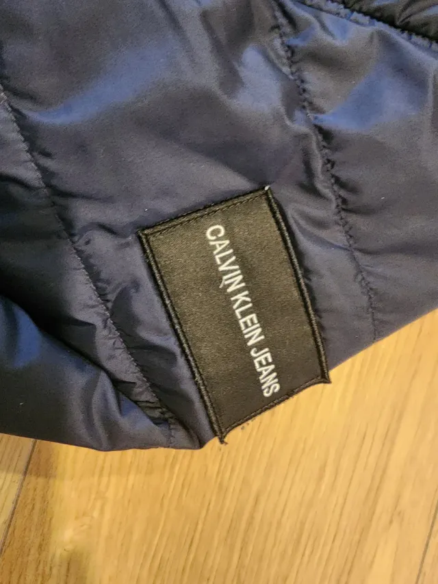 Abrigo Calvin Klein Azul Marino Talla S