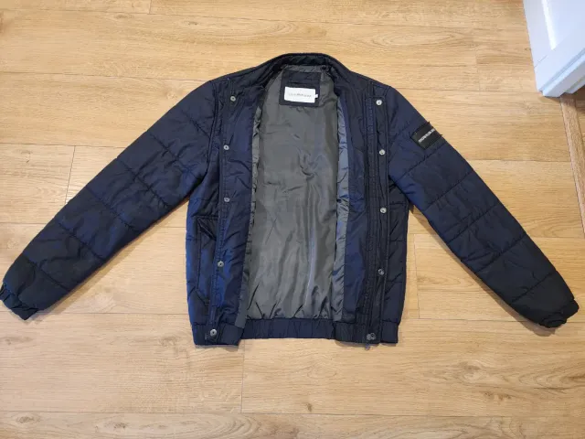 Abrigo Calvin Klein Azul Marino Talla S