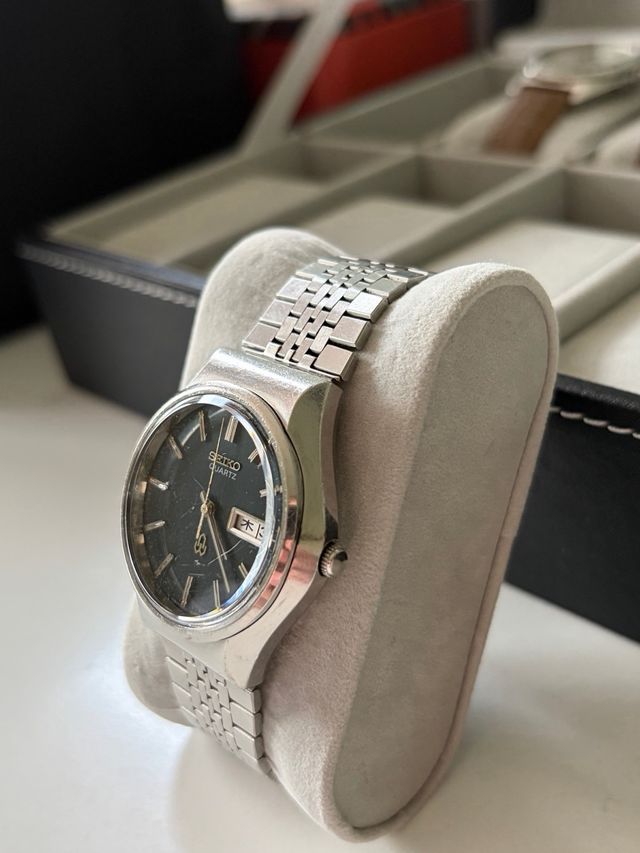 Reloj Seiko Azul Vintage