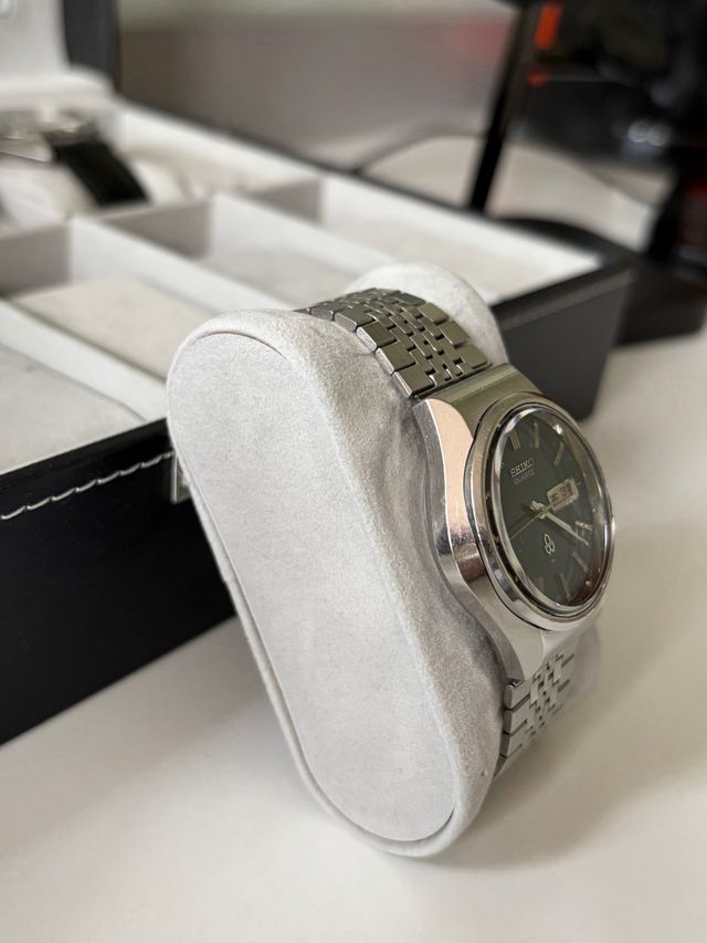 Reloj Seiko Azul Vintage