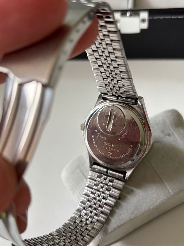 Reloj Seiko Azul Vintage