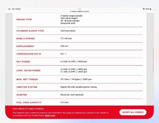 Generador Honda GX270