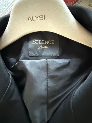 Blazer donna Silence nero