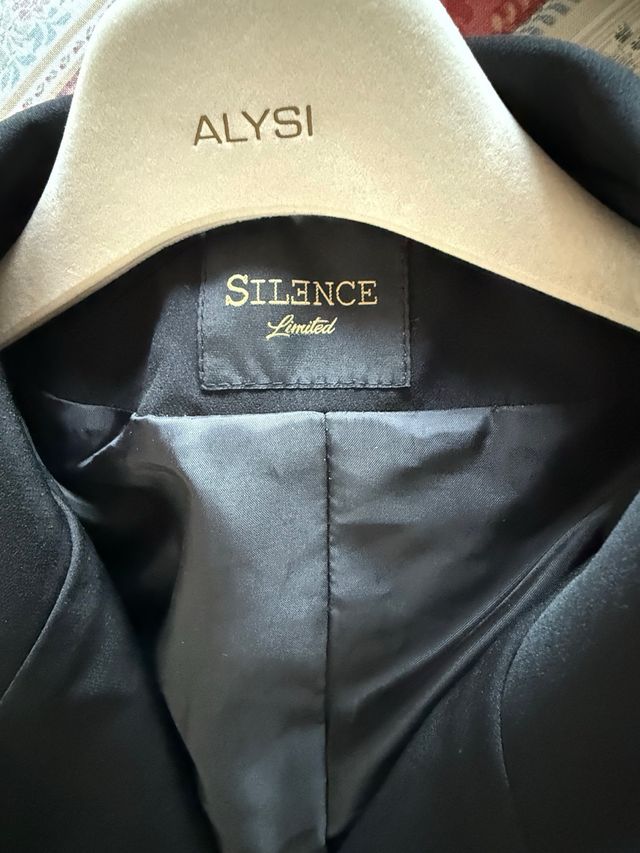 Blazer donna Silence nero