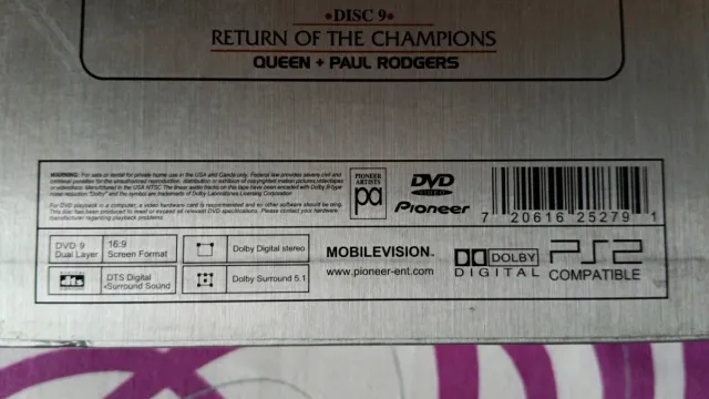 Queen - The DVD Collection Box Set
