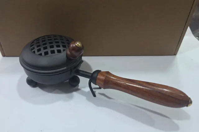Sartén quemador de incienso con mango