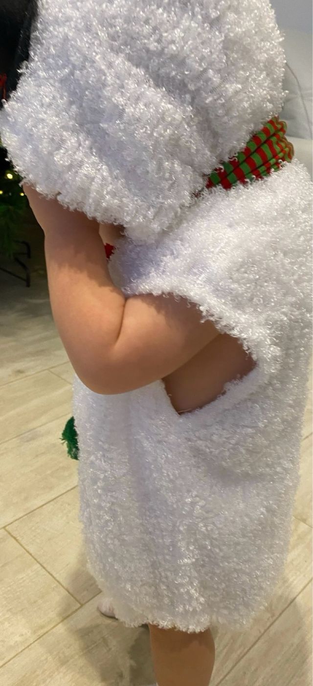 Disfraz Muñeco Nieve Bebé. 100cm