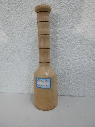 Mazo madera para talla