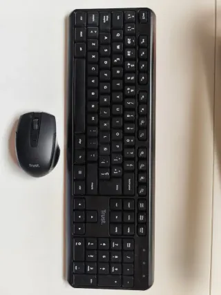 Pack Teclado + Ratón Trust YMO Inalámbrico