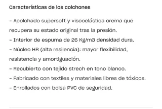 Litera triple de madera, con colchones incluidos.