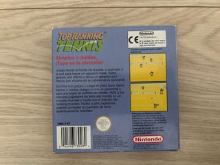 Top Ranking Tennis Game Boy Nintendo